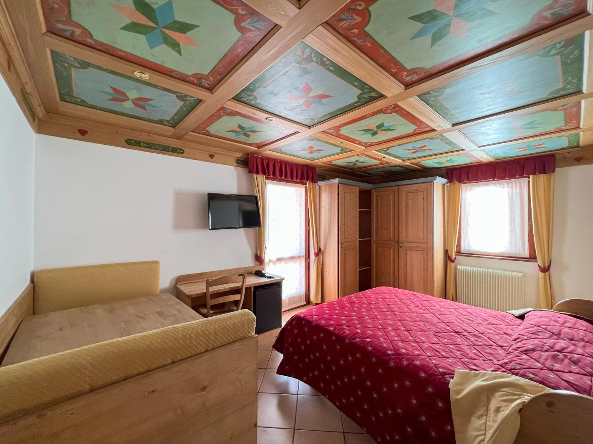 Hotel Residence Dahu Passo del Tonale Rum bild