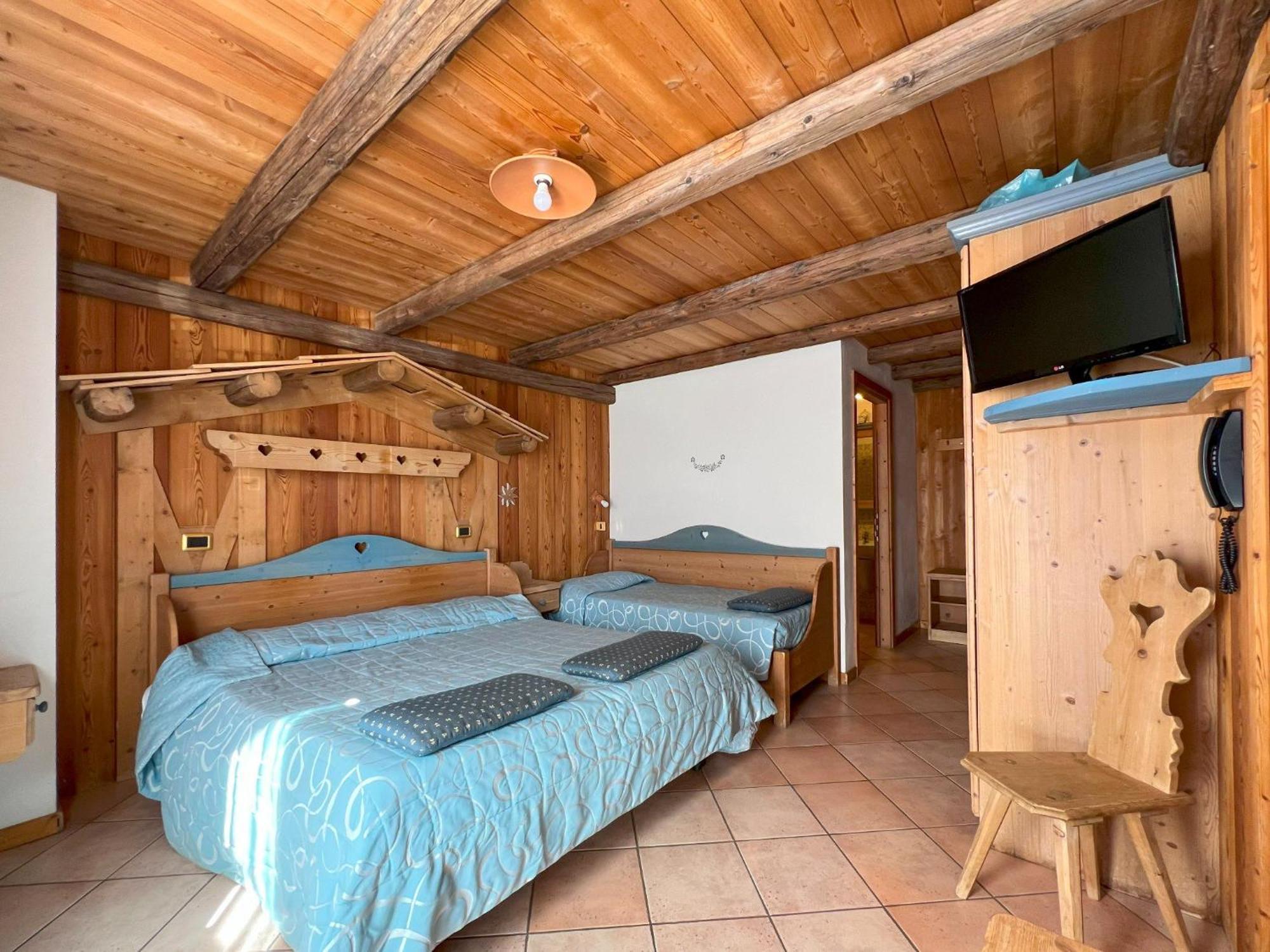Hotel Residence Dahu Passo del Tonale Rum bild