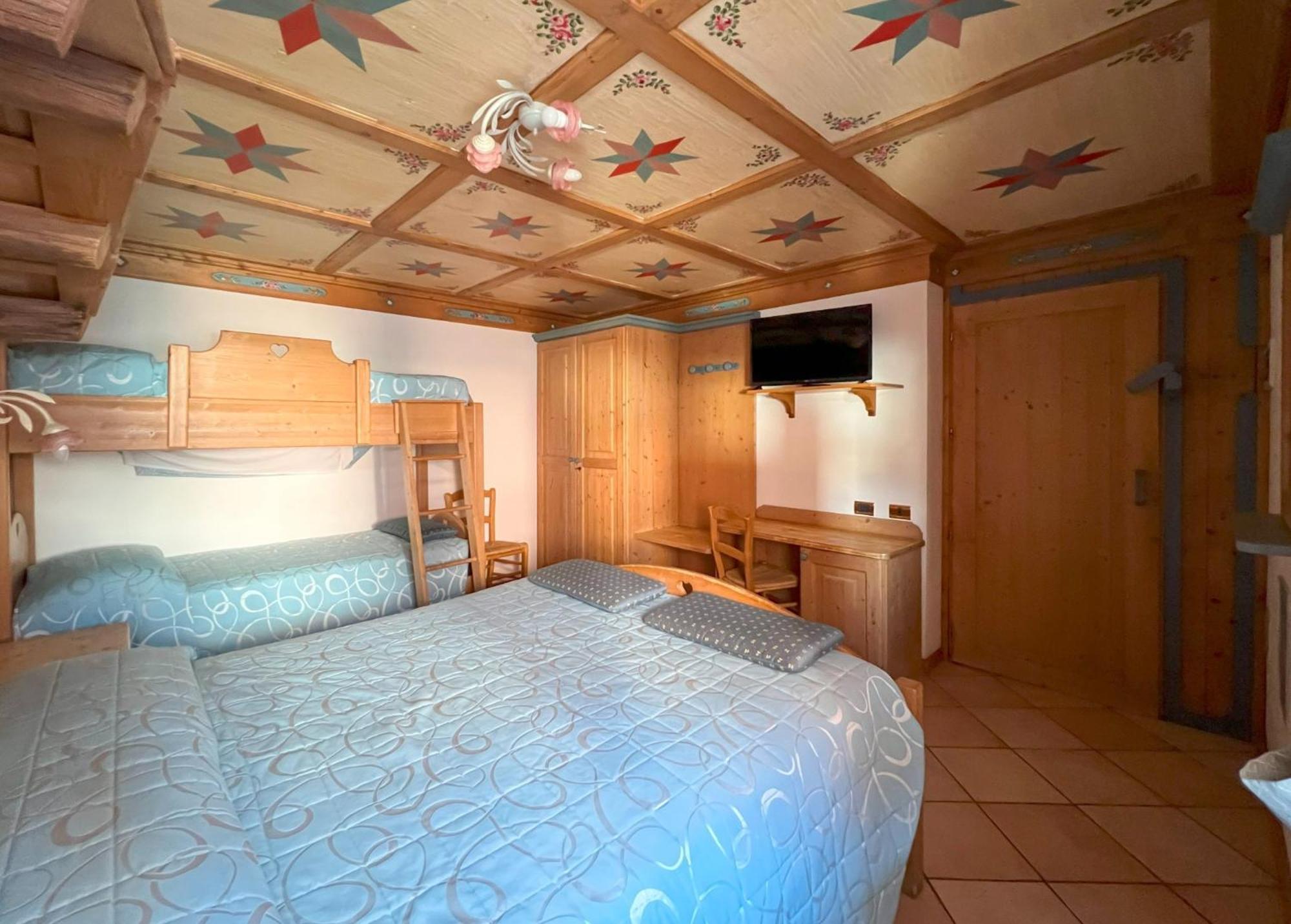 Hotel Residence Dahu Passo del Tonale Rum bild